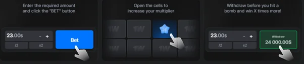 Play 1win Mines Online