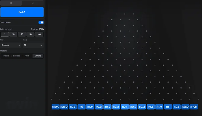 1win Plinko